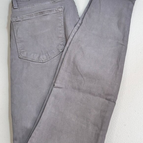 NWOT Frame Le High Skinny Stretch Cotton High Rise Pants Grey Size 29 - Picture 4 of 13